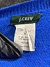 J.Crew Argyle Blue Wool Pullover Sweater Size S - photo 7