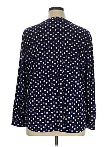 Anne Klein Long Sleeve Blouse (view 2)