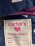 Carter's 100% Polyester Hearts Blue Raincoat Size 4 - photo 3