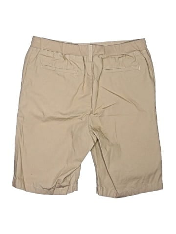 Lands' End Khaki Shorts (view 2)
