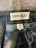 Code Bleu Chevron-herringbone Blue Jeans Size 8 - photo 7