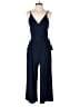 Gilli Solid Blue Jumpsuit Size S - photo 1