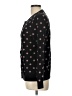 Basic Editions 100% Cotton Polka Dots Black Cardigan Size L - photo 5