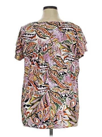 Robert Louis Short Sleeve Blouse (view 2)