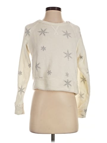 Pink Rose Pullover Sweater (view 1)