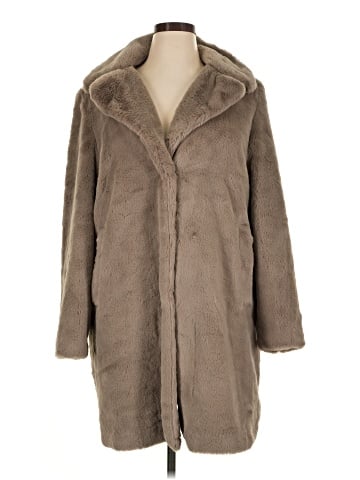DKNY Faux Fur Jacket (view 1)