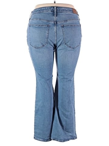 Madewell The Plus Perfect Vintage Flare Jean in Tarlow Wash (view 2)