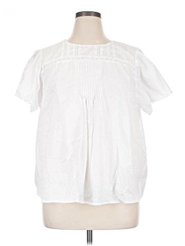 Lane Bryant Short Sleeve Blouse (view 1)