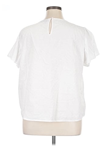 Lane Bryant Short Sleeve Blouse (view 2)
