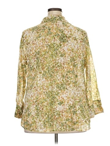 JM Collection 3/4 Sleeve Blouse (view 2)