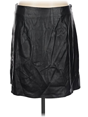 Old Navy Faux Leather Skirt (view 1)