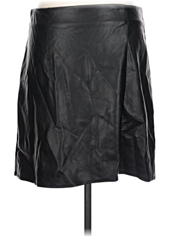 Old Navy Faux Leather Skirt (view 2)