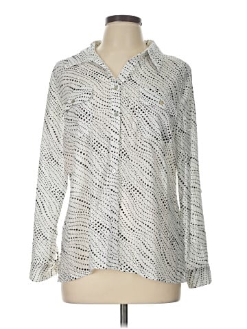 Notations 3/4 Sleeve Blouse (view 1)