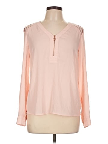 Candie's Long Sleeve Blouse (view 1)