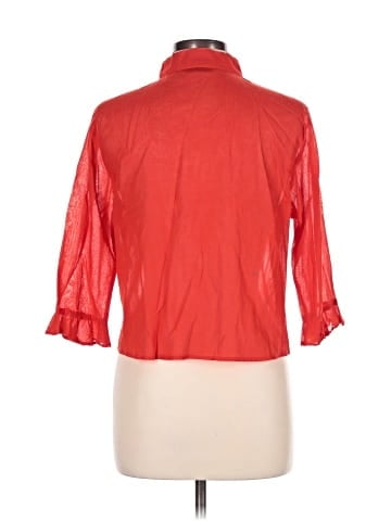 Relativity 3/4 Sleeve Button-Down Shirt (view 2)