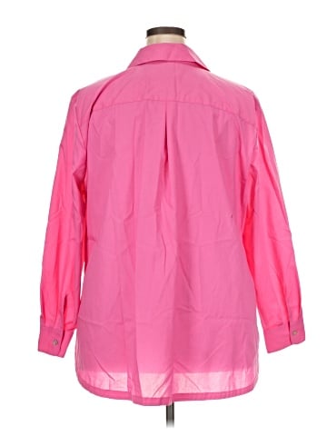 Foxcroft 3/4 Sleeve Button-Down Shirt (view 2)