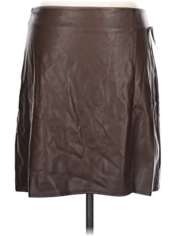 Old Navy Faux Leather Skirt (view 2)
