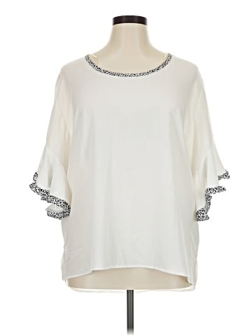 Umgee 3/4 Sleeve Blouse (view 1)