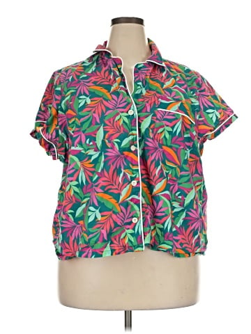 J.Crew Factory Store Short Sleeve Blouse (view 1)