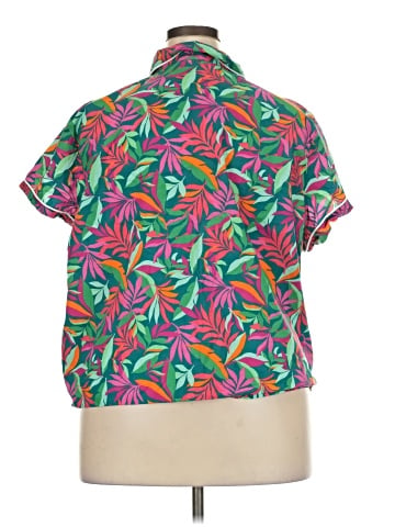 J.Crew Factory Store Short Sleeve Blouse (view 2)