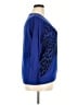 Milly Animal Print Blue Pullover Sweater Size 2X (estimated) - photo 4