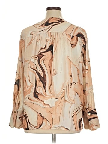 INC International Concepts Long Sleeve Blouse (view 2)