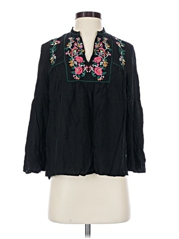 Ann Taylor LOFT Long Sleeve Blouse (view 1)