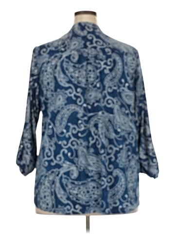 New Directions 3/4 Sleeve Blouse (view 2)