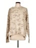 Max Studio Metallic Tan Pullover Sweater Size L - photo 1