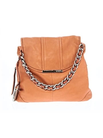 B Makowsky Leather Shoulder Bag (view 1)