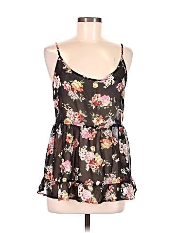 Love Tree Sleeveless Blouse (view 1)