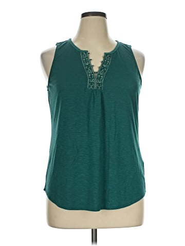 White House Black Market Sleeveless Blouse (view 1)