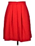 Ann Taylor Chevron-herringbone Red Formal Skirt Size 2 - photo 2