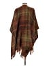 Woolrich 100% Polyester Plaid Brown Burgundy Wrap One size - photo 2