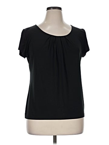 New York & Company Short Sleeve Top (view 1)