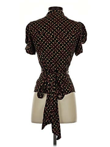 Diane von Furstenberg Short Sleeve Blouse (view 2)