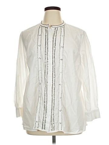 Catherines 3/4 Sleeve Blouse (view 1)