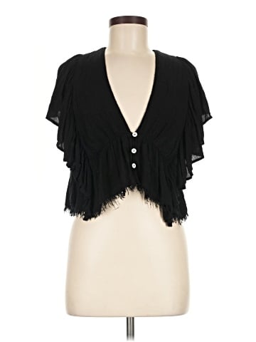 Free People Short Sleeve Blouse (view 1)
