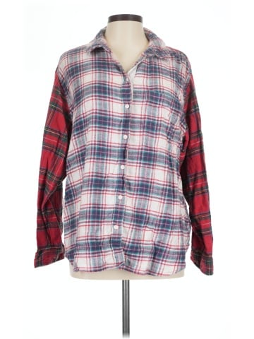 American Eagle Outfitters Long Sleeve Button-Down Shirt (view 1)