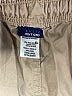 Basic Editions Solid Tan Khaki Shorts Size XL - photo 3