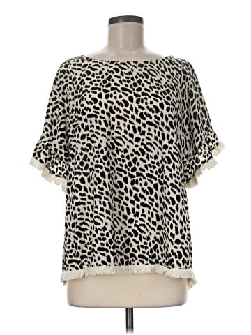 Umgee Short Sleeve Blouse (view 1)
