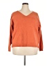 Unbranded 100% Polyester Orange Pullover Sweater Size XXL - photo 1