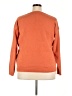 Unbranded 100% Polyester Orange Pullover Sweater Size XXL - photo 2