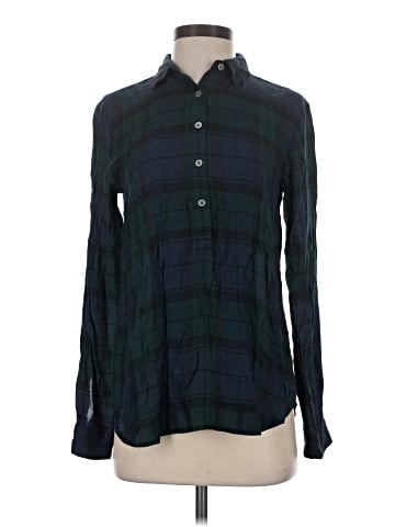 Ann Taylor LOFT Long Sleeve Button-Down Shirt (view 1)