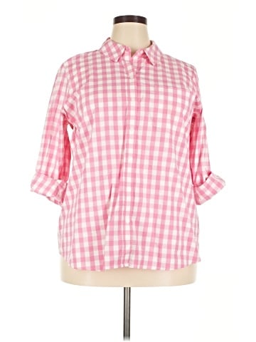 Croft & Barrow 3/4 Sleeve Button-Down Shirt (view 1)