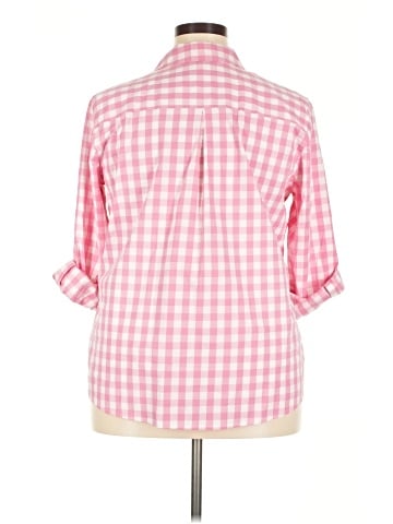 Croft & Barrow 3/4 Sleeve Button-Down Shirt (view 2)
