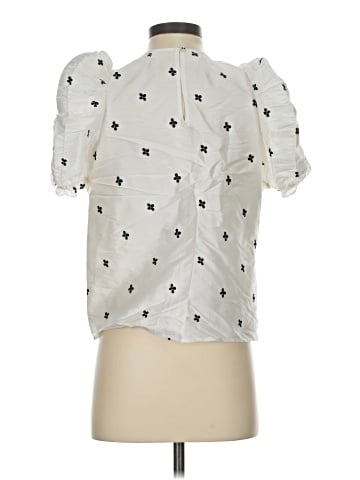 Ulla Johnson Short Sleeve Blouse (view 2)