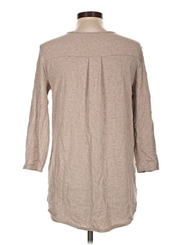 Joan Vass 3/4 Sleeve T-Shirt (view 2)