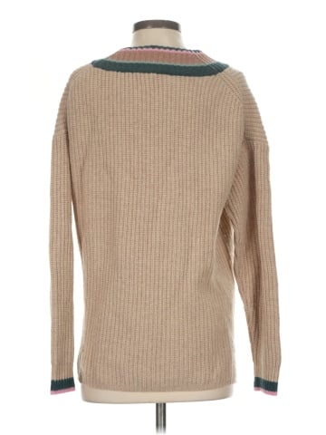 Madewell Tipped Forrest V-Neck Sweater (view 2)