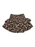 Entro 100% Polyester Floral Gold Skort Size S - photo 1